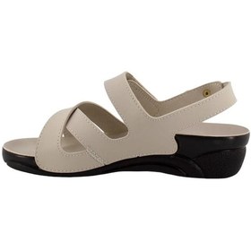 Resim Ceyo Venedik-8 Krem Kadın Anatomik Hac/umre Sandalet 1302 Renkli Çok Renkli 