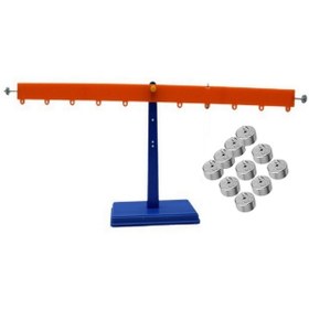 Resim Plastik Kaldıraç Deney Seti Ağırlık Takımı İle 