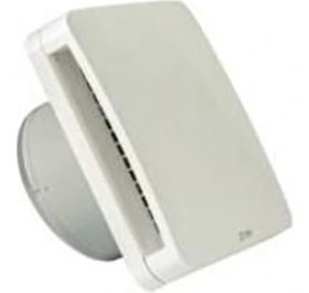 Resim O.Erre Alba 12/5" Banyo Fanı Beyaz 135 m³/h Hava Debisi Düşük Enerji Tüketimi 180x180 mm 