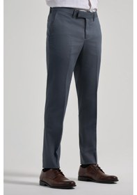 Resim İmza Koyu Antrasit Esnek Yandan Cepli Slim Fit Classic Pantolon 1003250106 Koyu Antrasit 