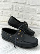 Resim Dx220 Dexter Tarzı, Hakiki Deri Erkek Ayakkabı, Kokulu Taban Siyah 