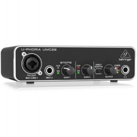 Resim Behringer Behrınger Umc22 Midas Mikrofon Preamfi 2 X 2 Usb Ses Kartı 