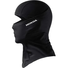 Resim Flex Honda Reflektörlü Siyah Kar Maskesi Balaclava Motor Kış Spor 