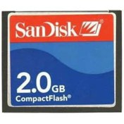 Resim Sandisk Compact Flash 2 Gb Cf Kart Fotoğraf Makinası Hafıza Kartı 