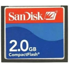 Resim Sandisk Compact Flash 2 Gb Cf Kart Fotoğraf Makinası Hafıza Kartı 