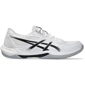 Resim Asics Gel Rocket 12 Erkek Voleybol Ayakkabısı 1071A116-101 Krem 