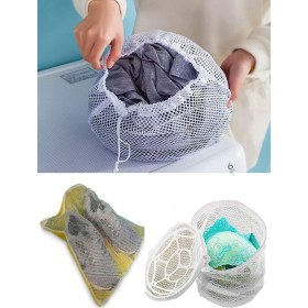 Resim Noip 3lü Yıkama File Seti - Ayakkabı Filesi-Plastik Aparatlı Sütyen Yıkama- Çamaşır Yıkama Filesi (1370) 