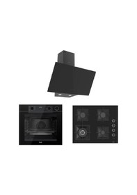Resim Ferre Fryart Steam Serisi QEP64CS - SC405 - D077 Ankastre Set 