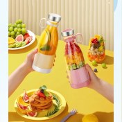 Resim mudikonsept Taşınabilir Blender Taşınabilir Mini Hızlı Blender 350ml Meyve Sıkacağı Kup - MDE8827-9841 