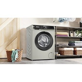 Resim Bosch WGK252ZSTR 10 KG 1200 Devir Gümüş Çamaşır Makinesi 