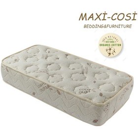 Resim 50 x 90 Maxi Cosi Organic Cotton Soft Ortopedik Yaylı Yatak 