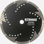 Resim RTRMAX 230 Turbo Elmas Testere Ekstra Uzun Segmentli Rtrmax 