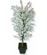 Resim Cihan Çiçekçilik Yapay Ağaç Bahar Dalı Beyaz 180cm 