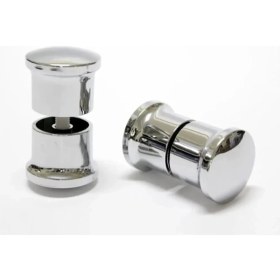Resim Mikasso 2 Kapılık Duşakabin Kulpu Cam Duşakabin Topuz Kulp Mikrofiber Malzeme ile Modern Tasarım 