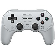 Resim Pro 2 Bluetooth Controller Nintendo Switch Kablosuz Gri Oyun Kolu 8bitdo