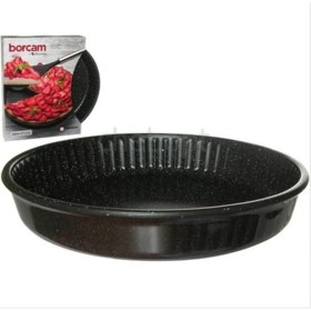 Resim Yuvarlak Borcam Tepsi, Non-Stick, Beyaz, 59044 Arda Türkmen’den, Şık ve Kullanışlı Ürün 