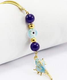 Resim biuti Lacivert Boncuklu Mavi Deniz Kabuklu Araba Dikiz Ayna Süsü Tarz Yeni Araba Hediyesi 