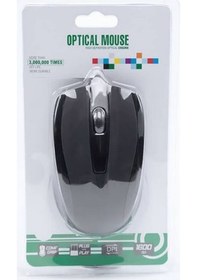Resim Wozlo G-109-E 1600 DPI Ergonomik USB Optik Kablolu Mouse 