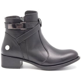 Resim Mammamia D23Kb 1015 Siyah Bayan Ayakkabı Çizme-Bot Bot 