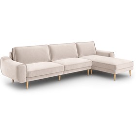 Resim Normod Klem 326 x 171 Köşe Ahşap Ayak - Kadife 