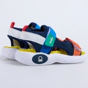 Resim Benetton Lacivert Kız Çocuk Sandalet BN-1406 