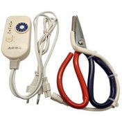 Resim hodbehod Rezistanslı Sıcak Kumaş Etiket Kurdele Kesim Makası 22cm 