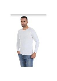 Resim Yıldız 385 Erkek Modal Uzun Kol Sıfır Yaka Atlet 3 Adet Beyaz 