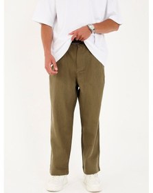 Resim Rocqerx R-4419 Fermuarlı Baggy Pantolon Haki 
