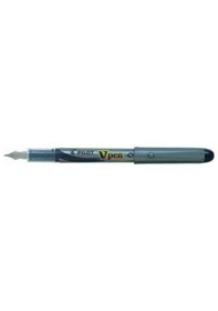 Resim Pilot V-Pen Silver Kullan At Dolma Kalem Siyah 
