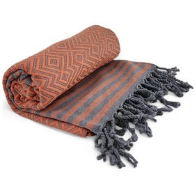 Resim Peştemal Osmanlı Turuncu Turuncu 