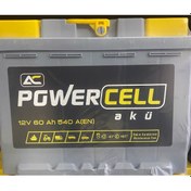 Resim 12V 60 Amper 540 AEN Powercell Akü Ü.T 2024 
