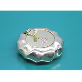 Resim 9028737077127lmr - Larimar Pirinç Çapalı Kapaklı Küllük 7 Cm 