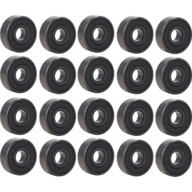 Resim Dianziye 20 Adet S606rs Derin Oluklu Top Piyasa, Çift Kapaklı, 6mm İç Çap, 17mm Dış Çap, 6mm Kalınlık, Yüksek Dayanıklı, Otomobil Ve Motor Uygulamaları İçin 