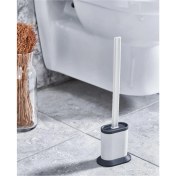 Resim HANE216 Ayaklı Silikon Tuvalet Fırçası Banyo 