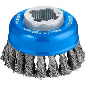 Resim Professional Heavy Örgülü Tencere Fırçası (Metal Için, X-Lock Ø 75 Mm, Ø 125 mm Için), 2608620727 