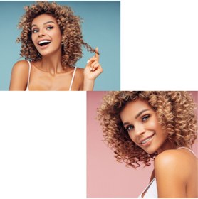 Resim Yui KB58 Seramik Plaka Afro Dalga 9mm Kıvırcık Saç Maşası(YUI TÜRKİYE GARANTİLİ) 