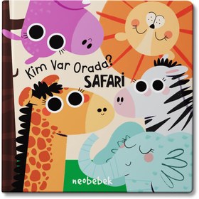Resim Kim Var Orada? - Safari (Keçe Flaplı Kitap) 