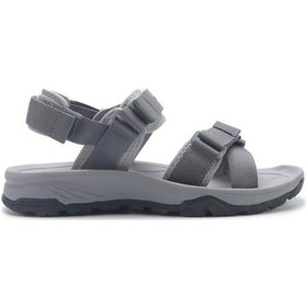 Resim Lumberjack Muna 5fx Gri Çırtlı Aantomik Casual Spor Sandalet Gri 