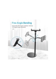 Resim Ht-45 Metal Cep Telefonu Ve Tablet Standı Döner Başlıklı 