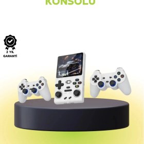 Resim OtoTech Geniş Ekranlı Taşınabilir Retro Oyun Konsolu 