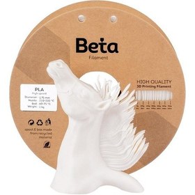 Resim Beta Pla High-speed Filament White 