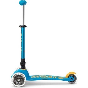 Resim Mini Micro Deluxe Foldable Led Ocean Blue Çocuk Scooter Mcr.mmd200 Çok Renkli 
