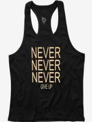 Resim BLUU Nevernever2 Fitness Gym Tank Top Sporcu Atleti 