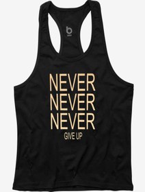 Resim BLUU Nevernever2 Fitness Gym Tank Top Sporcu Atleti 