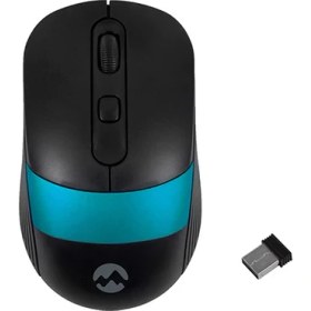 Resim Everest SM-18 Usb Siyah/Mavi 2.4Ghz Optik Kablosuz Mouse 