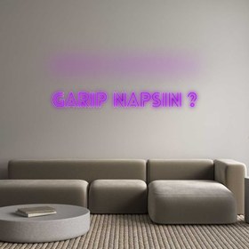 Resim Özel Tasarım : Garip Napsın ? 