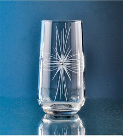 Resim Decocia Kazaan 6 Adet Büyük Boy Su ve Meşrubat Bardağı 470cc Mira Desenli 