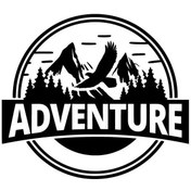 Resim Genel Markalar Byr002 Adventure Sticker Oto Motor Laptop Duvar Folyo Sticker 30X27 Cm [Efsngrck] 