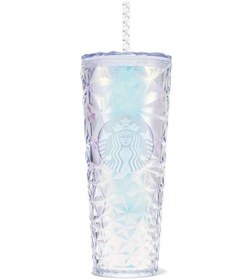 Resim Starbucks ® Plastik Soğuk İçecek Bardağı - Parlak Renkli - 710 ml - 