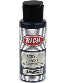 Resim Rich Akrilik Boya 70 Cc Siyah 070-230 